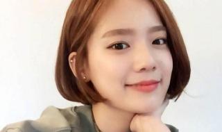 圆脸适合什么短发